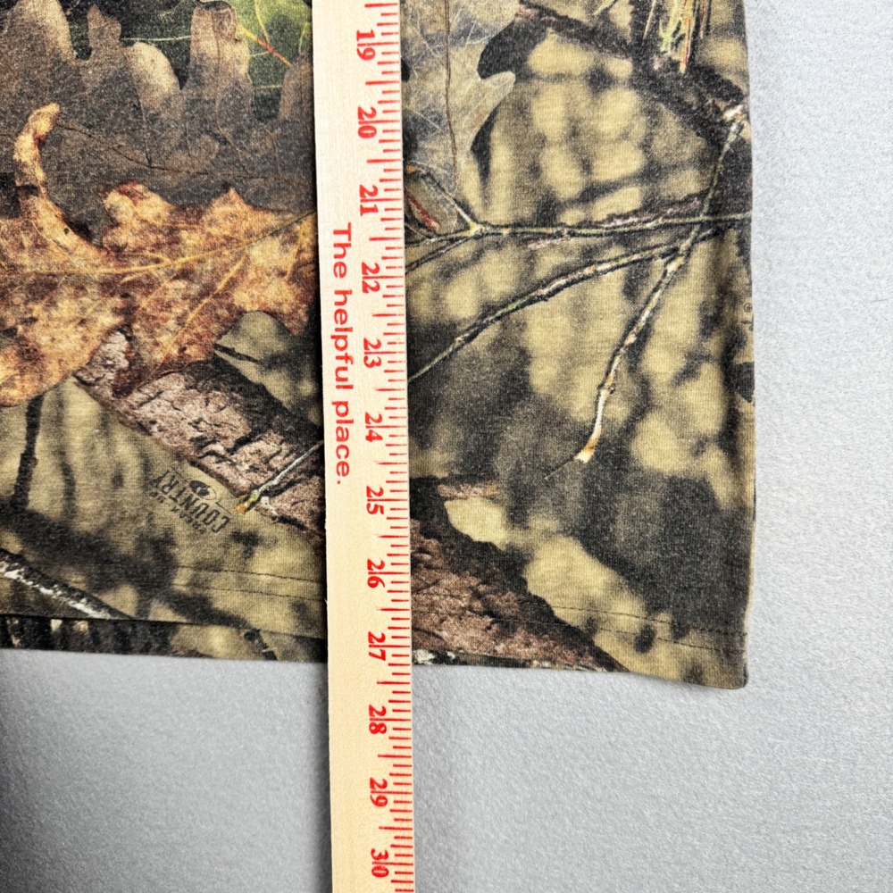 Mossy Oak Break-Up Country Camo T-Shirt Mens Medium Hunting Fishing Short Sleeve - Picture 6 of 8